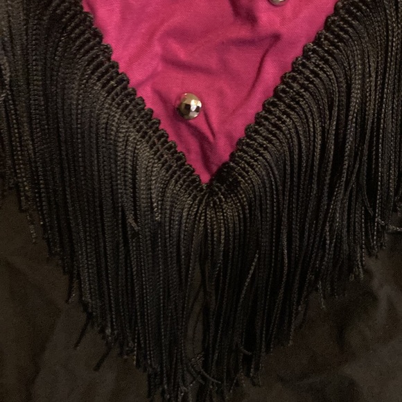 Vintage Sassa Rodeo blouse size L runs small - Picture 8 of 11